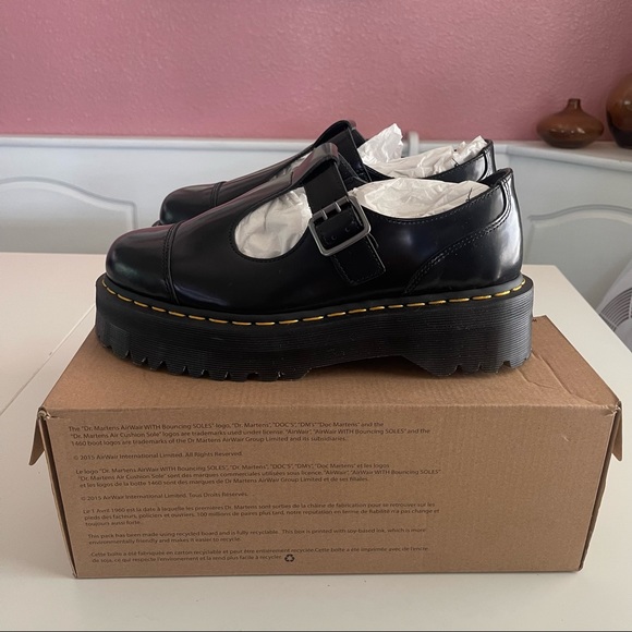 New Dr Martens Bethan Leather Platform 